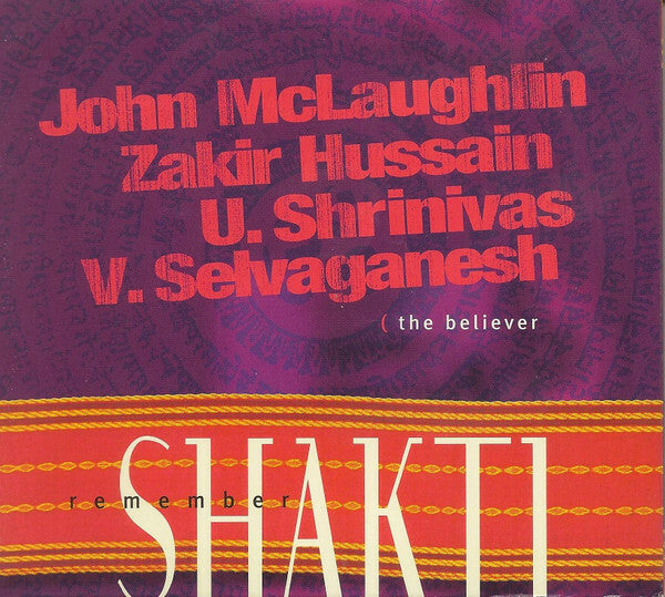 Livrenpoche : Remember Shakti - The believer - Remember Shakti - CD