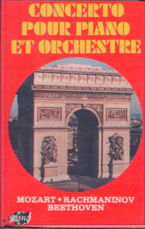 Livrenpoche : Concerto pour piano et orchestre Mozart, Rachmaninov, Beethoven - Mozart, Beethoven, Rachmaninov - Cassette