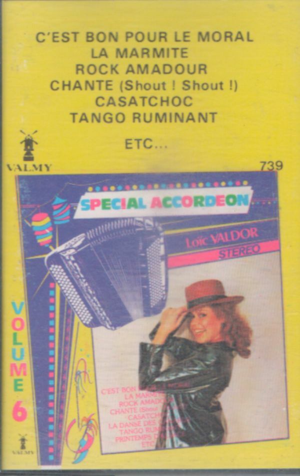 Livrenpoche : Spécial accordéon vol 6 - Collectif - Cassette