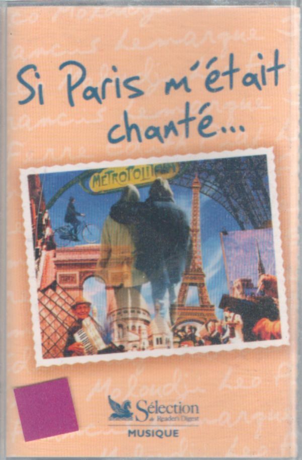 Livrenpoche : Si paris m'était chanté... - Collectif - Cassette