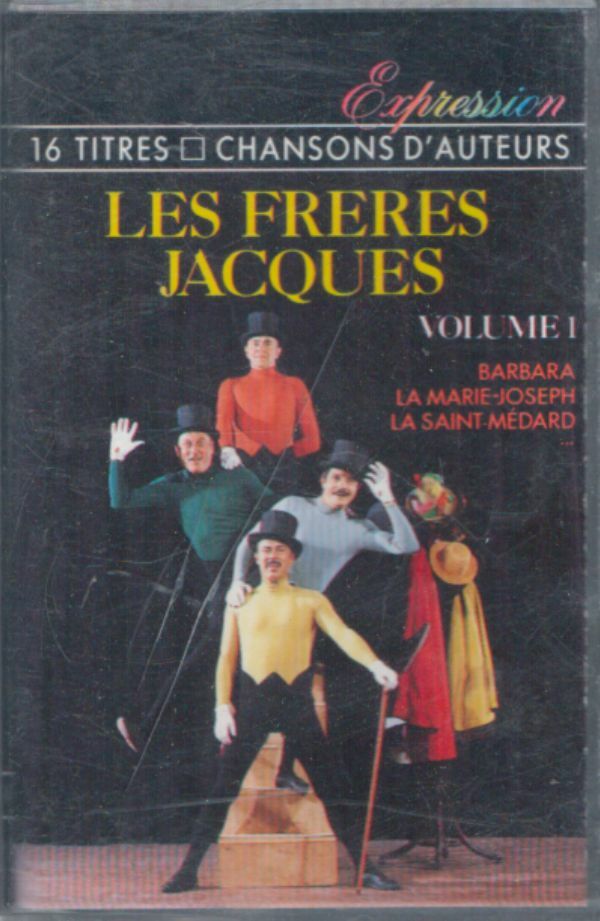 Livrenpoche : Les frères Jacques Vol 1 - Les Freres Jacques - Cassette