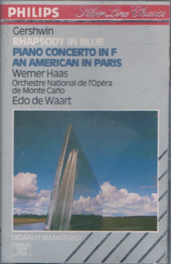 Livrenpoche : Gershwin, Edo de Waart, Werner Haas - Rhapsodie in blue - gershwin, Edo de Waart, Werner Haas - Cassette