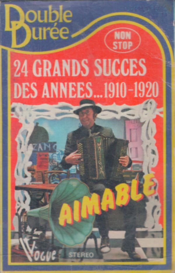 Livrenpoche : 24 grands succès des années 1910-1920 - Collectif - Cassette