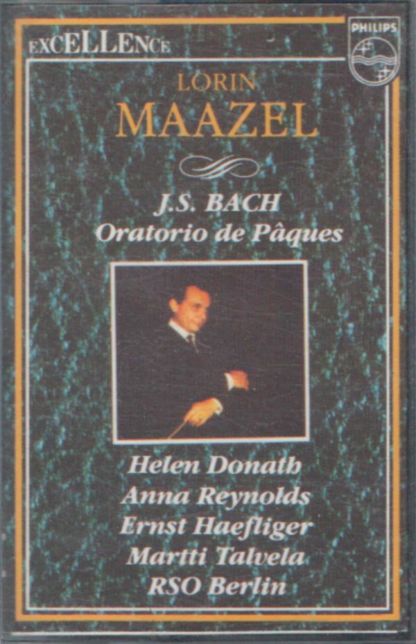 Livrenpoche : Lorin Maazel, J.S. Bach - Oratorio de Pâques - J.S. Bach, Lorin Maazel - Cassette