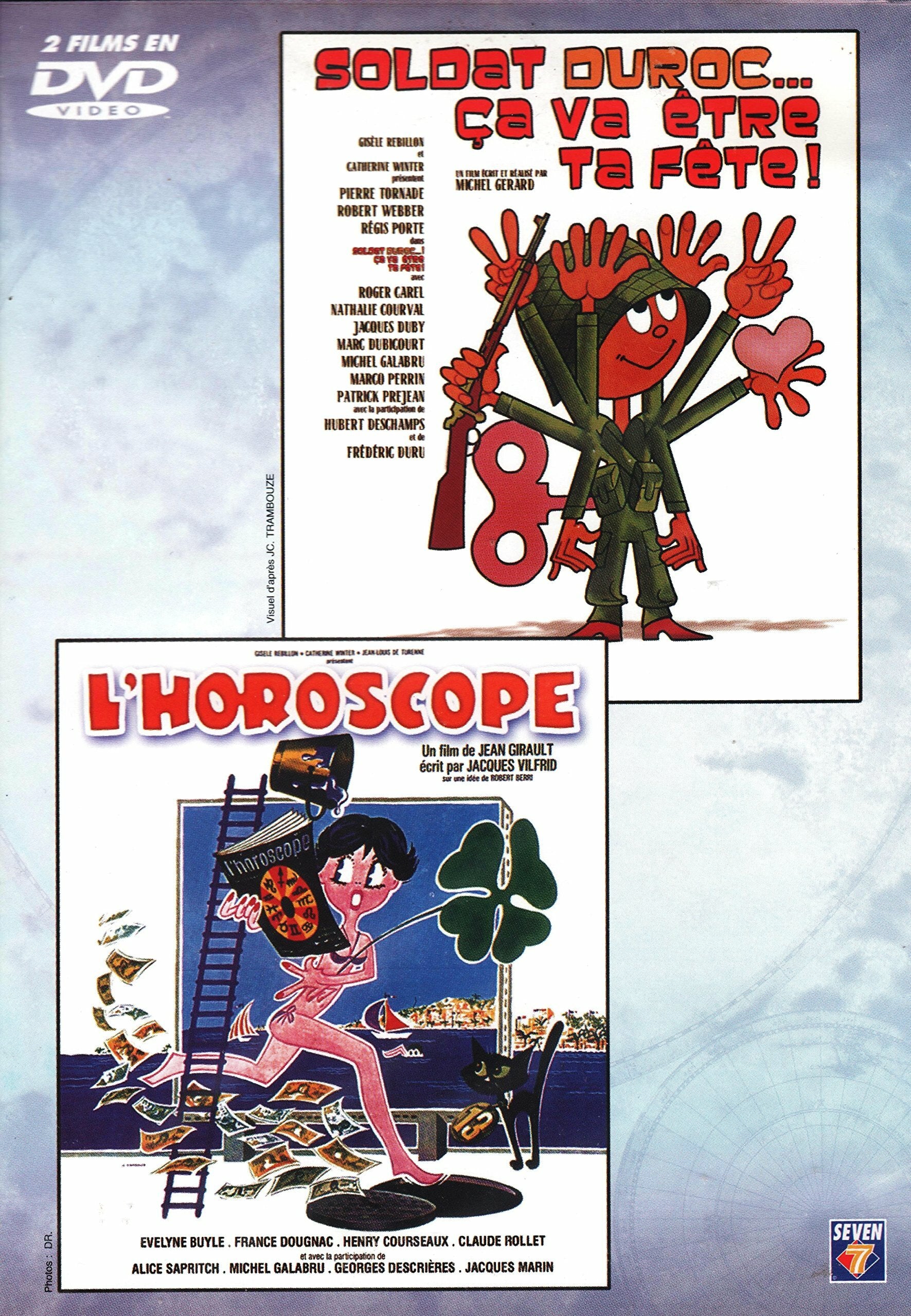Livrenpoche : L'horoscope + soldat duroc. Ça va être ta fête - Jean Girault, Michel Gérard - DVD