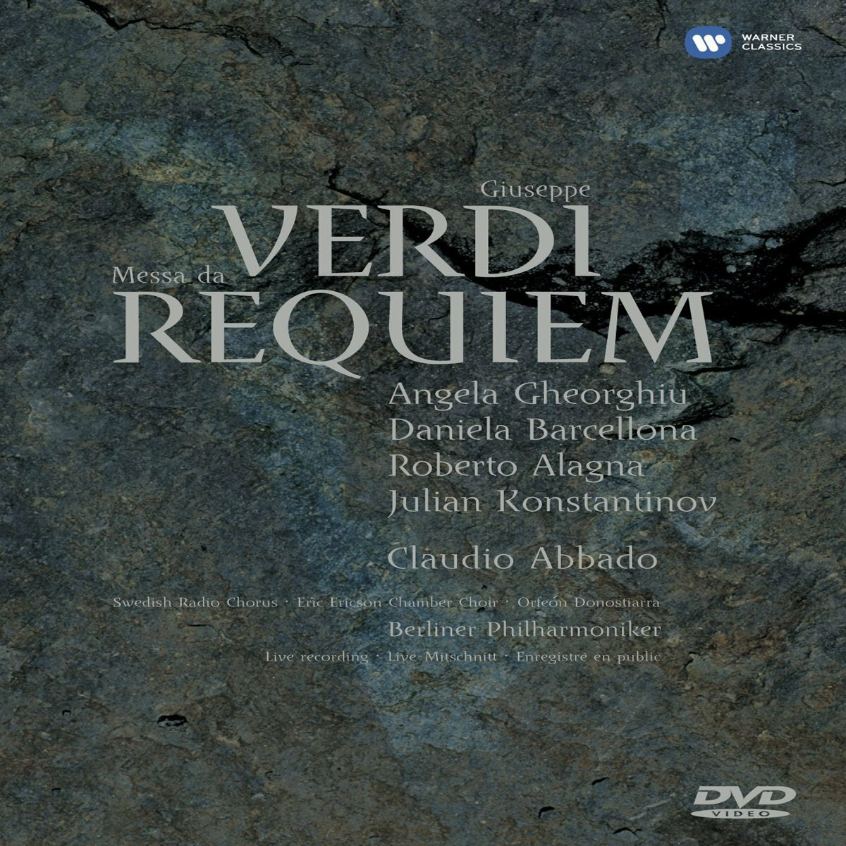Livrenpoche : Verdi : Requiem - Claudio Abbado - DVD
