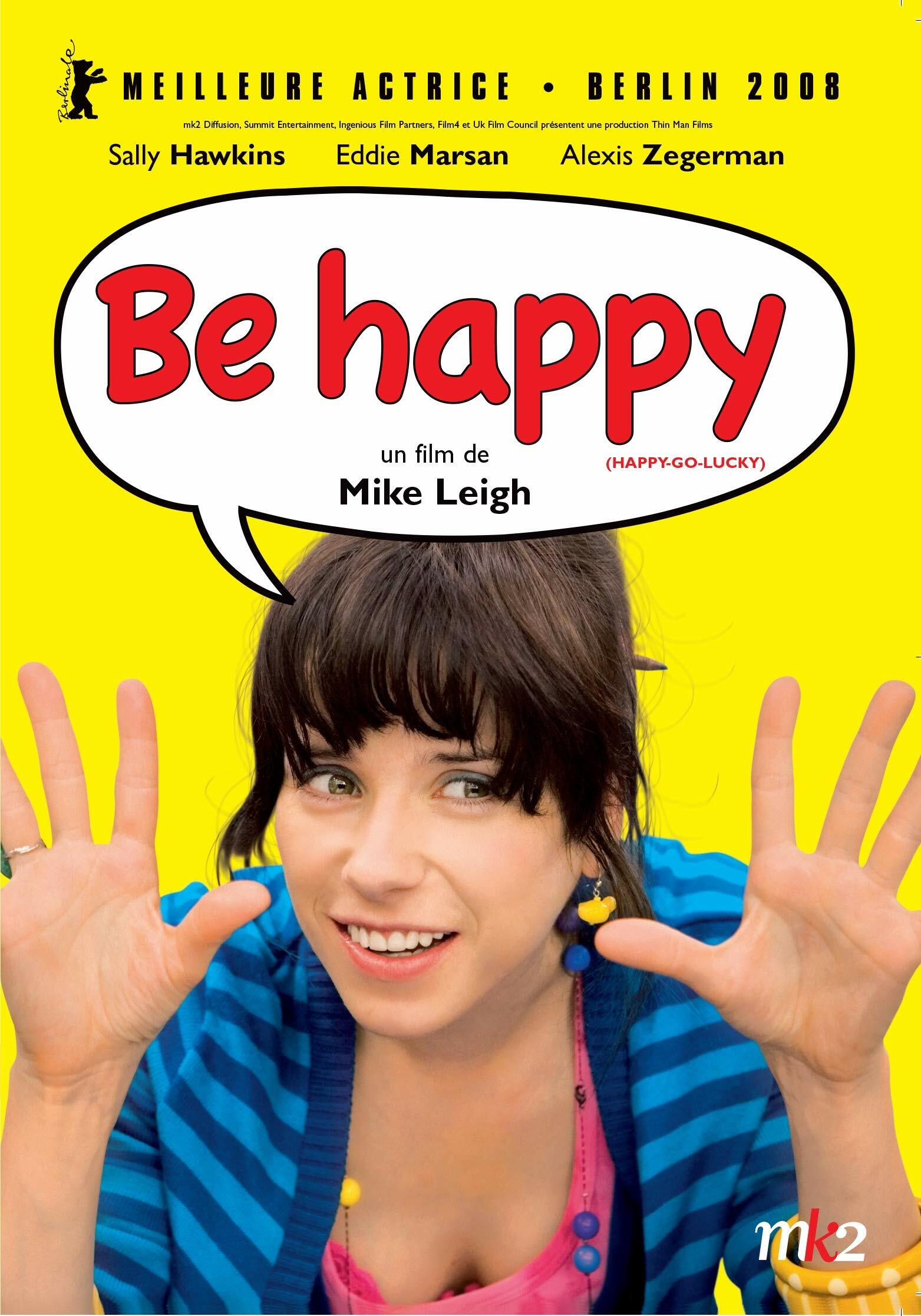 Livrenpoche : Be happy - Mike Leigh - DVD