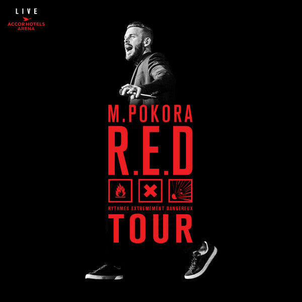 Livrenpoche : M. Pokora - R.E.D. Tour - Live à accorhotels arena - M. Pokora - CD