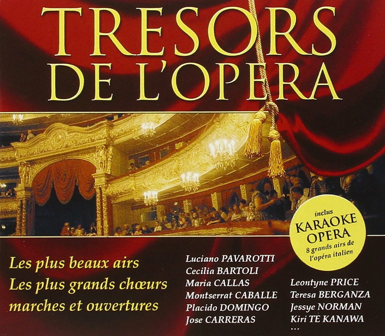 Livrenpoche : Trésors de l'opéra - Collectif - CD