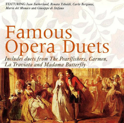 Giuseppe Verdi - Famous Opera Duets - Giuseppe Verdi, Georges Bizet, Giacomo Puccini - CD