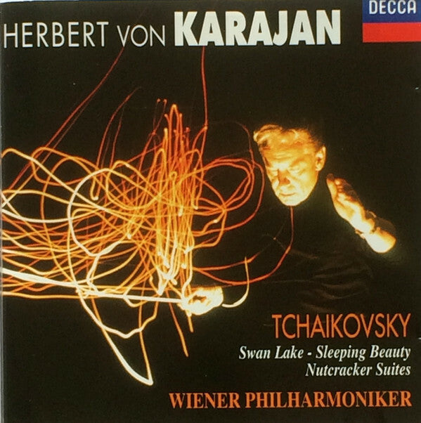 Livrenpoche : Herbert Von Karajan, Tchaikovsky, Wiener Philharmoniker - Swan lake - Sleeping beauty - Nutcracker suites - Tchaikovsky, Herbert Von Karajan, Wiener Philharmoniker - CD