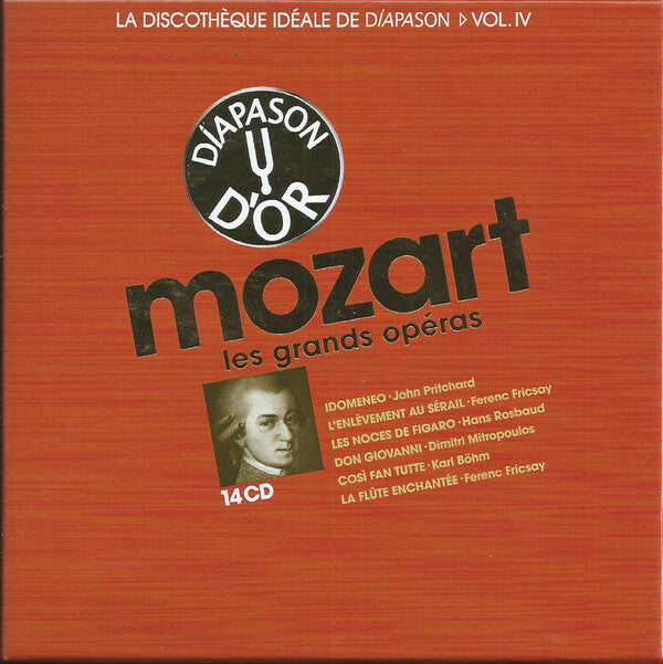 Livrenpoche : Mozart, John Pritchard, Ferenc Fricsay, Hans Rosbaud, Dimitri Mitropoulos, Karl Böhm - Les grands opéras : Idomeneo - L'enlèvement au sérail - Les noces de figaro - Don giovanni - Cosi fan tutte - La - Mozart, Karl Böhm, Ferenc Fricsay, John Pritchard, Hans Rosbaud, Dimitri Mitropoulos - CD