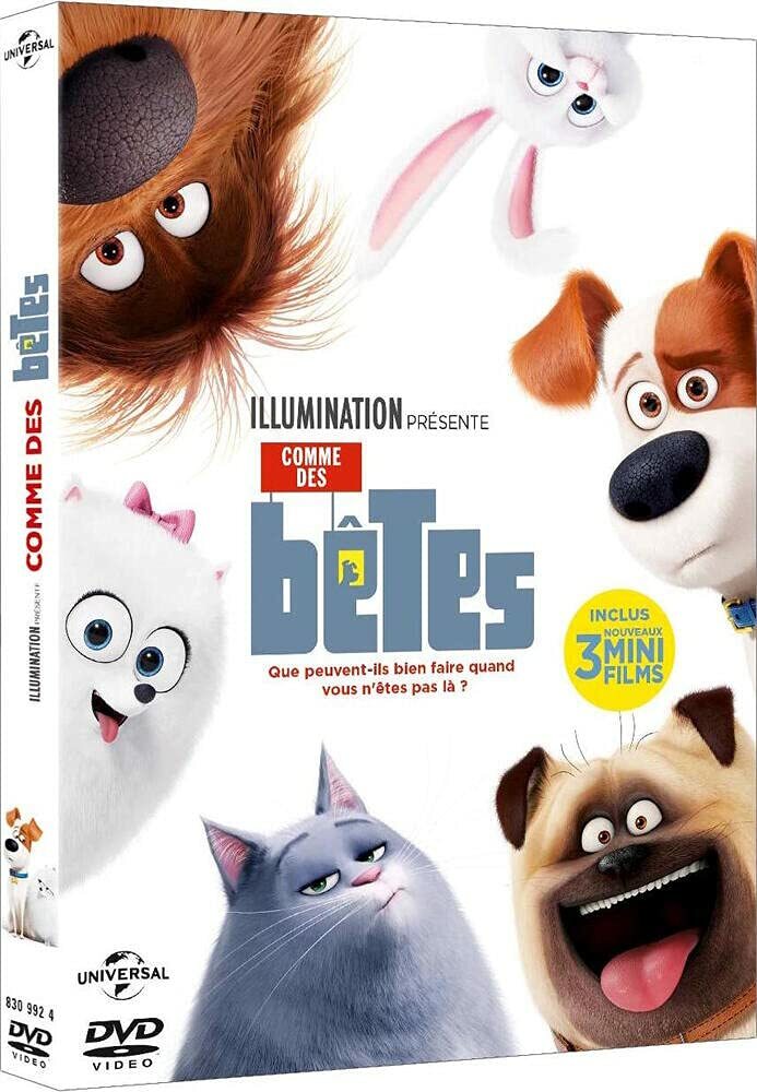 Livrenpoche : Comme des bêtes - Yarrow Cheney, Chris Renaud - DVD