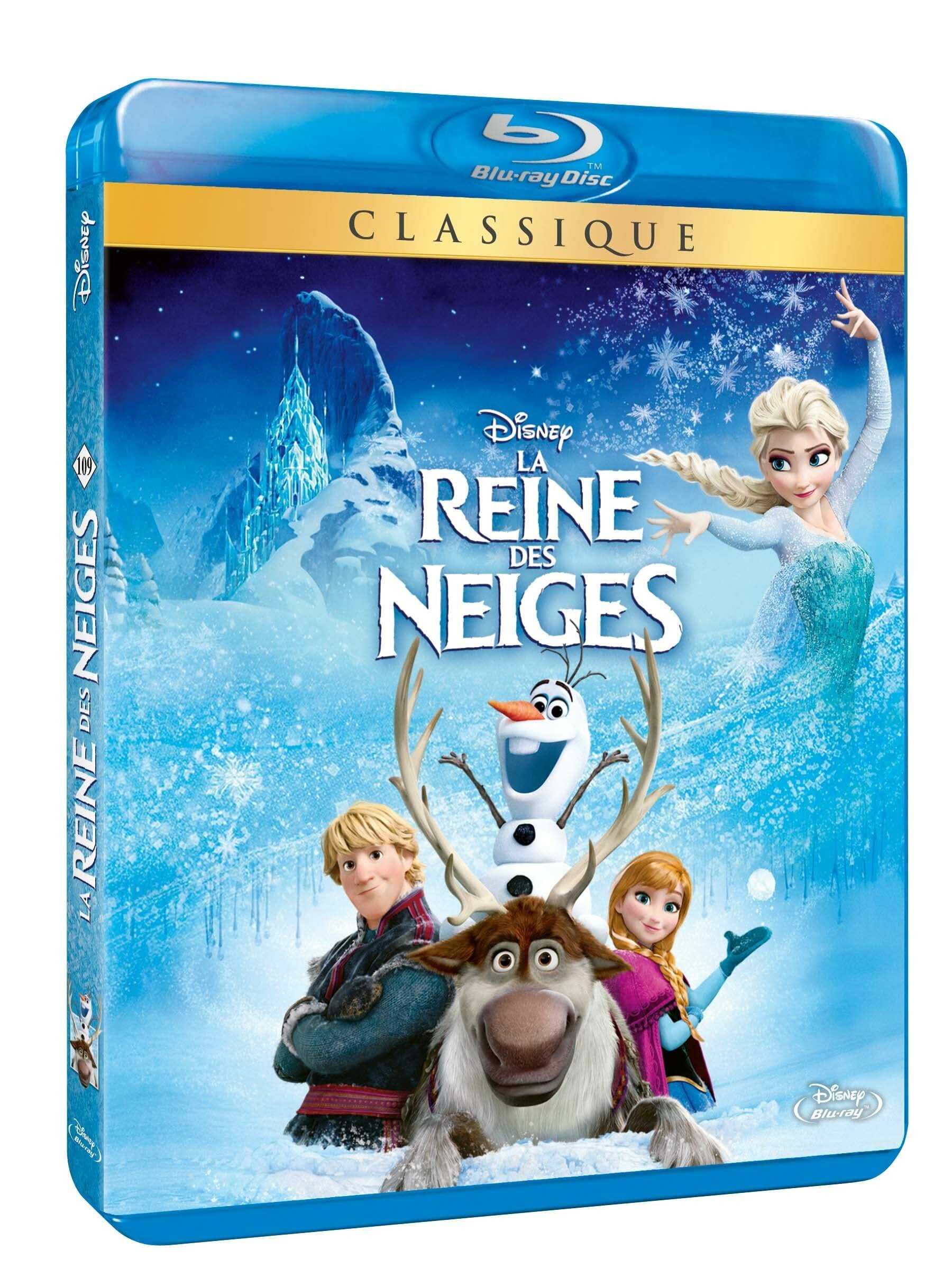 Livrenpoche : La reine des neiges - Chris Buck, Jennifer Lee - DVD