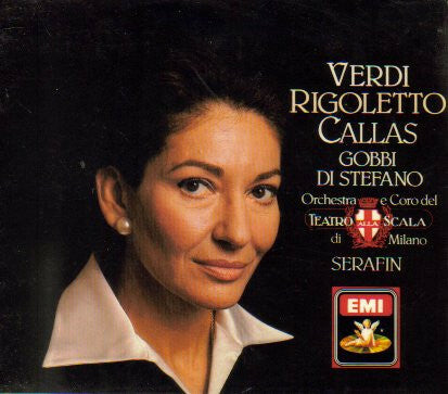 Livrenpoche : Giuseppe Verdi, Maria Callas, Giuseppe Di Stefano, Tito Gobbi, Tullio Serafin, Orchestra Del Teatro Alla Scala, Coro Del Teatro Alla Scala - Rigoletto - Maria Callas, Giuseppe Verdi, Orchestra Del Teatro Alla Scala, Coro Del Teatro Alla Scala, Giuseppe di Stefano, Tito Gobbi, Tullio Serafin - CD
