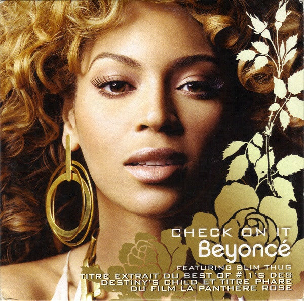 Livrenpoche : Beyoncé Featuring Slim Thug - Check on it - Beyoncé Featuring Slim Thug - CD