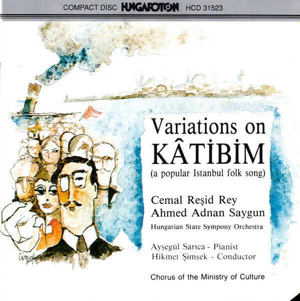 Livrenpoche : Ayegül Sarca, Hungarian State Symphony Orchestra - Variations on kâtibim - Ayegül Sarca, Hungarian State Symphony Orchestra - CD