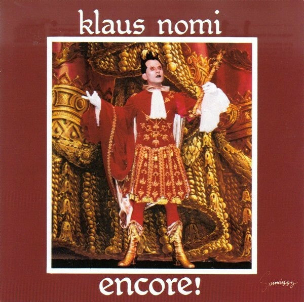 Livrenpoche : Klaus Nomi - Encore ! - Klaus Nomi - CD