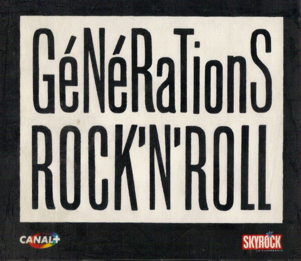 Livrenpoche : Générations rock'n'roll - Collectif - CD
