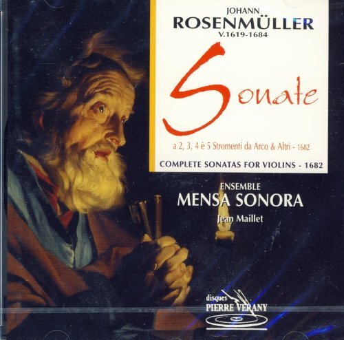 Livrenpoche : Rosenmuller son. A 2, 3,4 e 5 stromenti da arco - Johann Rosenmuller, Ens. Mensa Sonora - CD