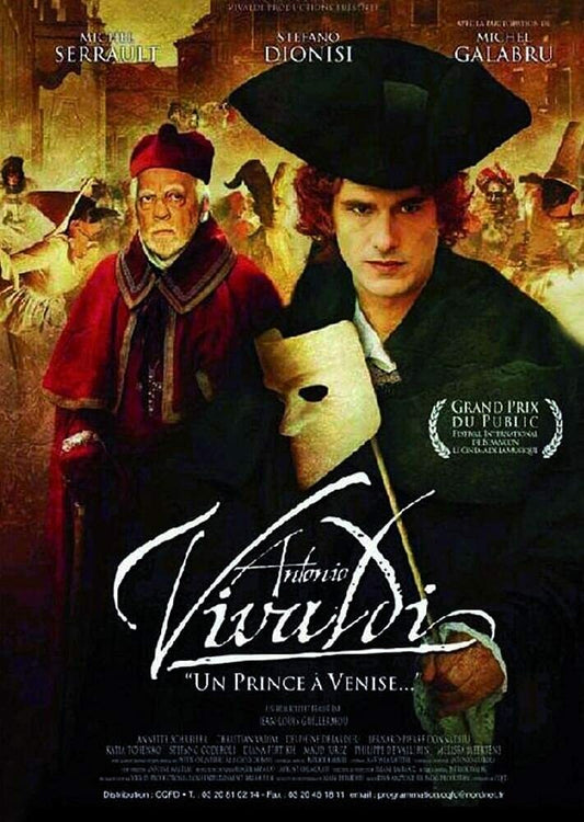 Livrenpoche : Antonio Vivaldi, un prince à Venise - Guillermou, Jean-Louis - DVD