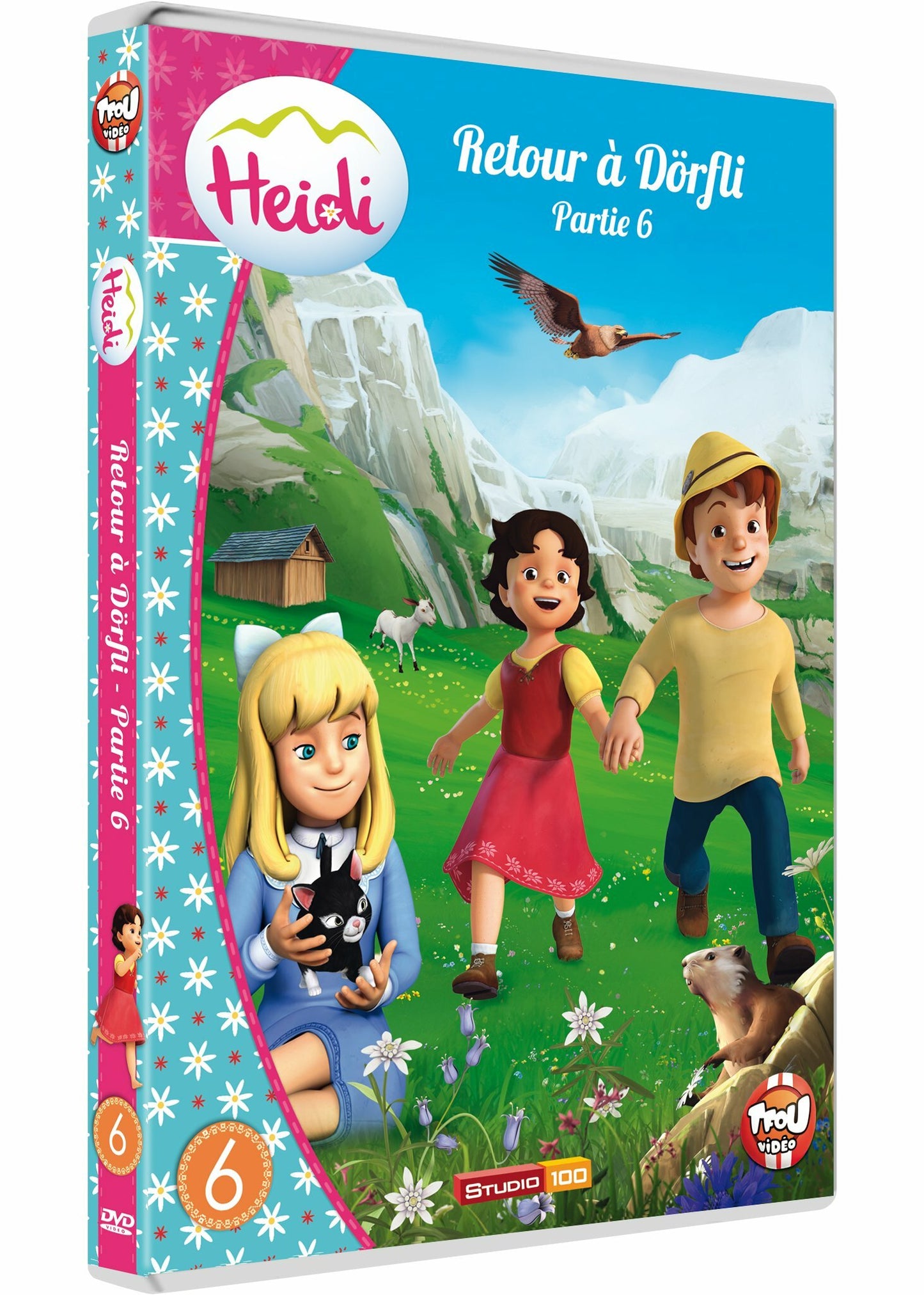 Livrenpoche : Heidi vol 6 : Retour à Dörfli - Jérôme Mouscadet - DVD