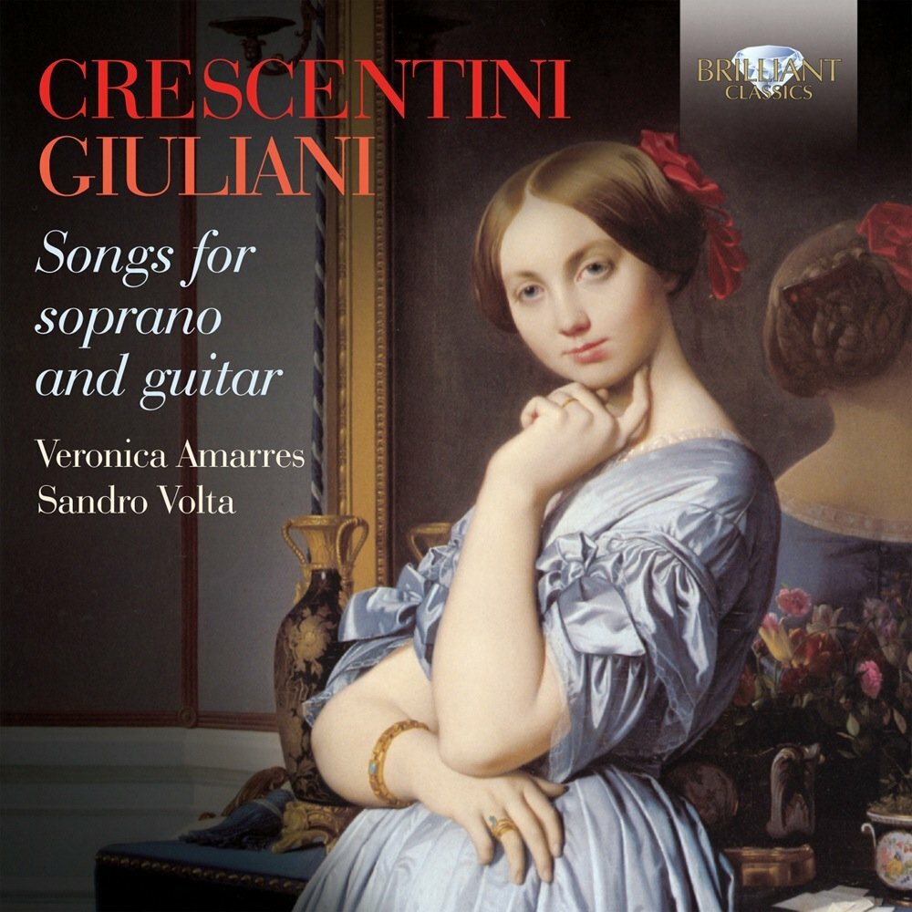 Livrenpoche : Crescentini & Giuliani : Songs for soprano and guitar - Veronica Amarres, Sandro Volta - CD