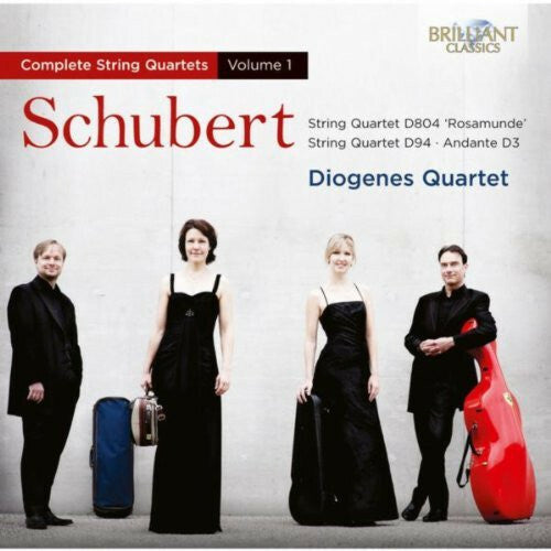 Livrenpoche : Schubert, Diogenes Quartet - Complete string quartets, volume 1 - Schubert, Diogenes Quartet - CD