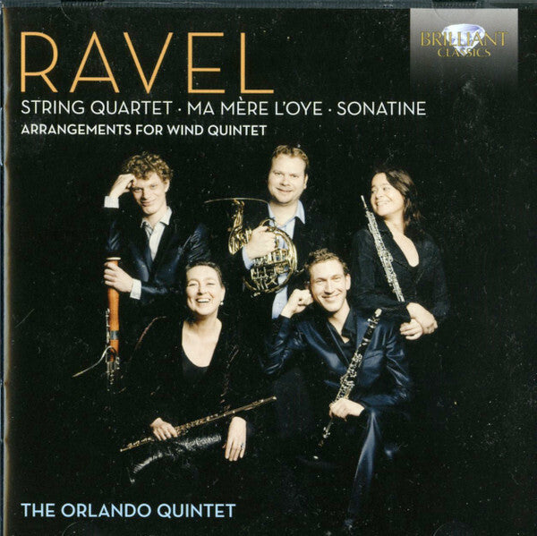 Livrenpoche : Orlando Quintet, Maurice Ravel - Arrangements for wind quintet - Maurice Ravel, Orlando Quintet - CD