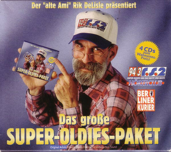 Livrenpoche : Der alte ami rik delisle präsentiert : Das große super - Oldies - Paket - Collectif - CD