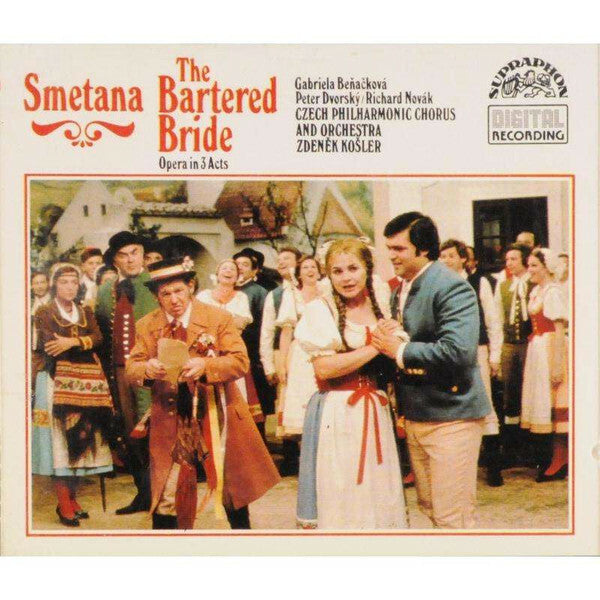 Livrenpoche : Smetana - Gabriela bea?ková, peter dvorský, richard novák, czech philharmonic chorus and orchestra, zdenk koler - The bartered bride - Opera in 3 acts - Smetana - CD