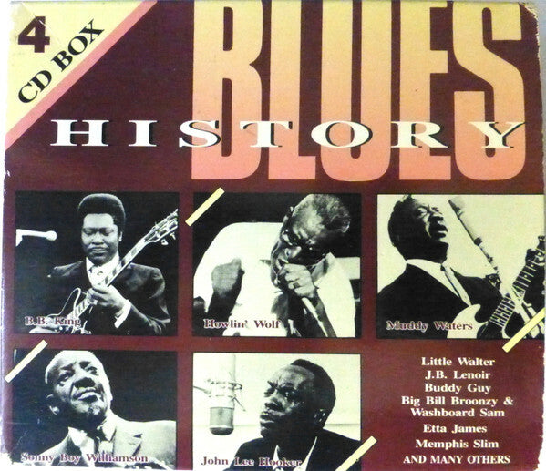 Livrenpoche : Blues history - Collectif - CD