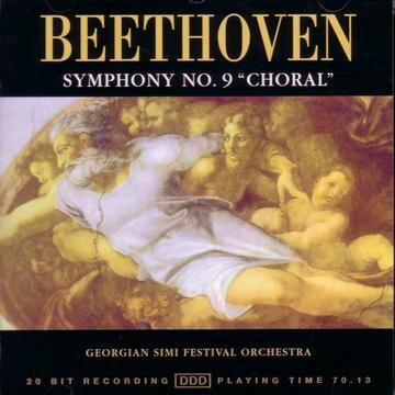 Livrenpoche : Beethoven : Symphony no 9 Choral - Georgian Simi Festival Orch - CD