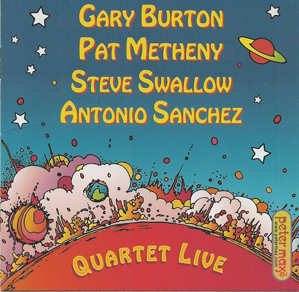 Livrenpoche : Gary Burton, Pat Metheny, Steve Swallow, Antonio Sanchez - Quartet live - Gary Burton, Pat Metheny, Steve Swallow, Antonio Sanchez - CD