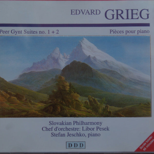 Livrenpoche : Edvard Grieg - Peer Gynt suites no. 1 + 2 - Edvard Grieg - CD