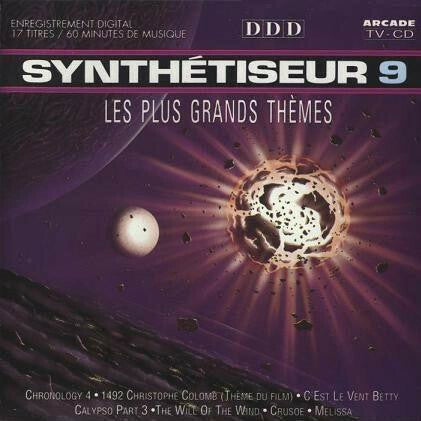 Livrenpoche : Ed Starink - Synthétiseur 9 - Les plus grands thèmes - Ed Starink - CD
