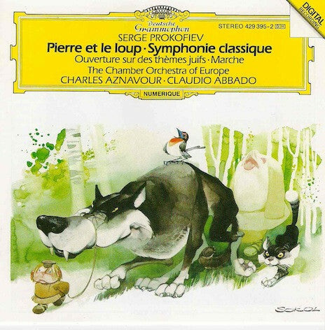Livrenpoche : Serge Prokofiev - The chamber orchestra of europe, charles aznavour, claudio abbado - Pierre et le loup symphonie classique ouverture sur des thèmes juifs marche - Serge Prokofiev - CD