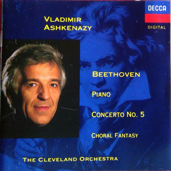 Livrenpoche : Beethoven - Vladimir ashkenazy, the cleveland orchestra - Piano concerto no. 5. Choral fantasy - Beethoven - CD