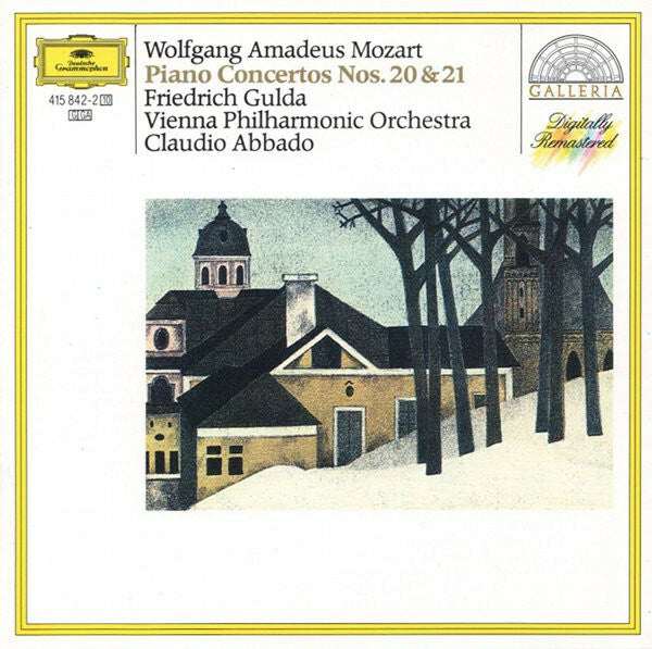 Livrenpoche : Wolfgang Amadeus Mozart, Friedrich Gulda, Vienna Philharmonic Orchestra, Claudio Abbado - Piano concertos nos. 20 & 21 - Wolfgang Amadeus Mozart, Vienna Philharmonic Orchestra, Claudio Abbado, Friedrich Gulda - CD