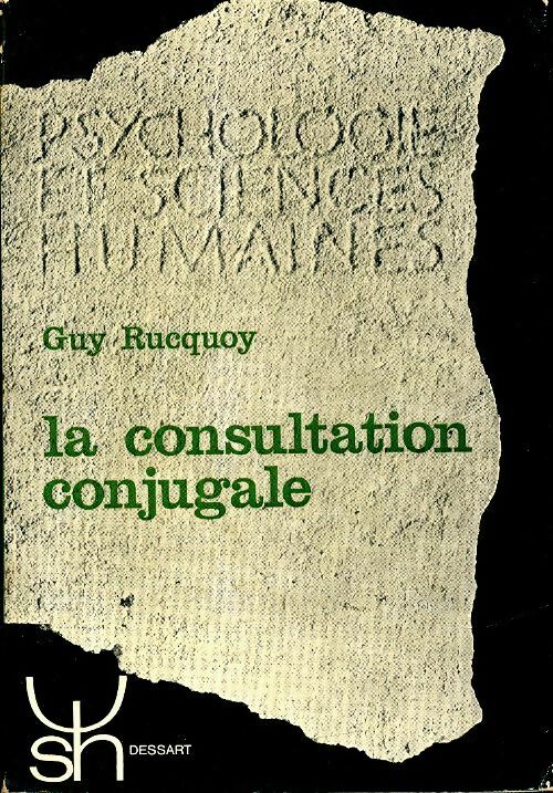 Livrenpoche : La consultation conjugale - G. Rucquoy - Livre
