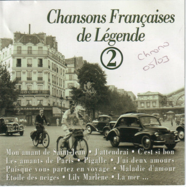 Livrenpoche : Chansons françaises de légende 2 - Collectif - CD