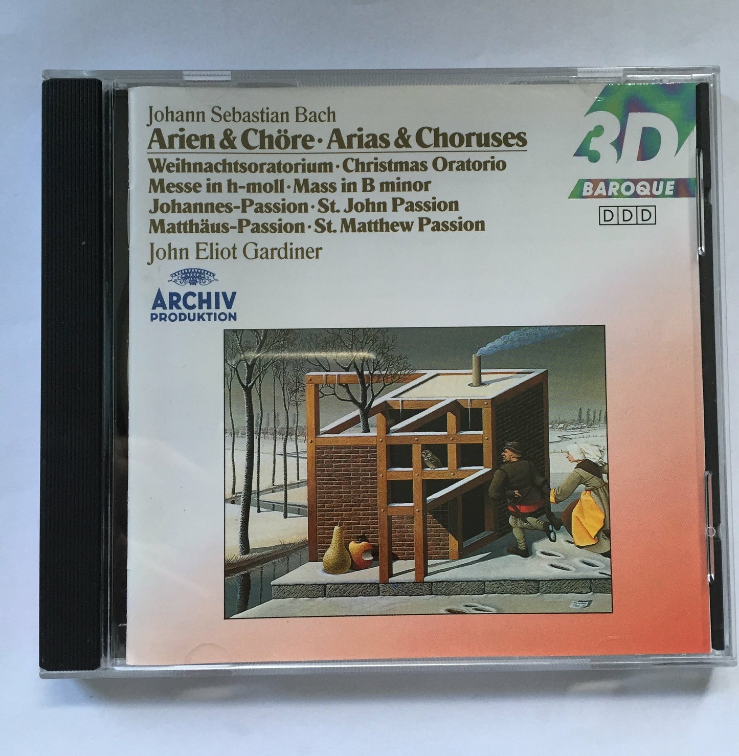 Livrenpoche : Arias & choruses - Bach, English Baroque Soloists, Gardiner - CD