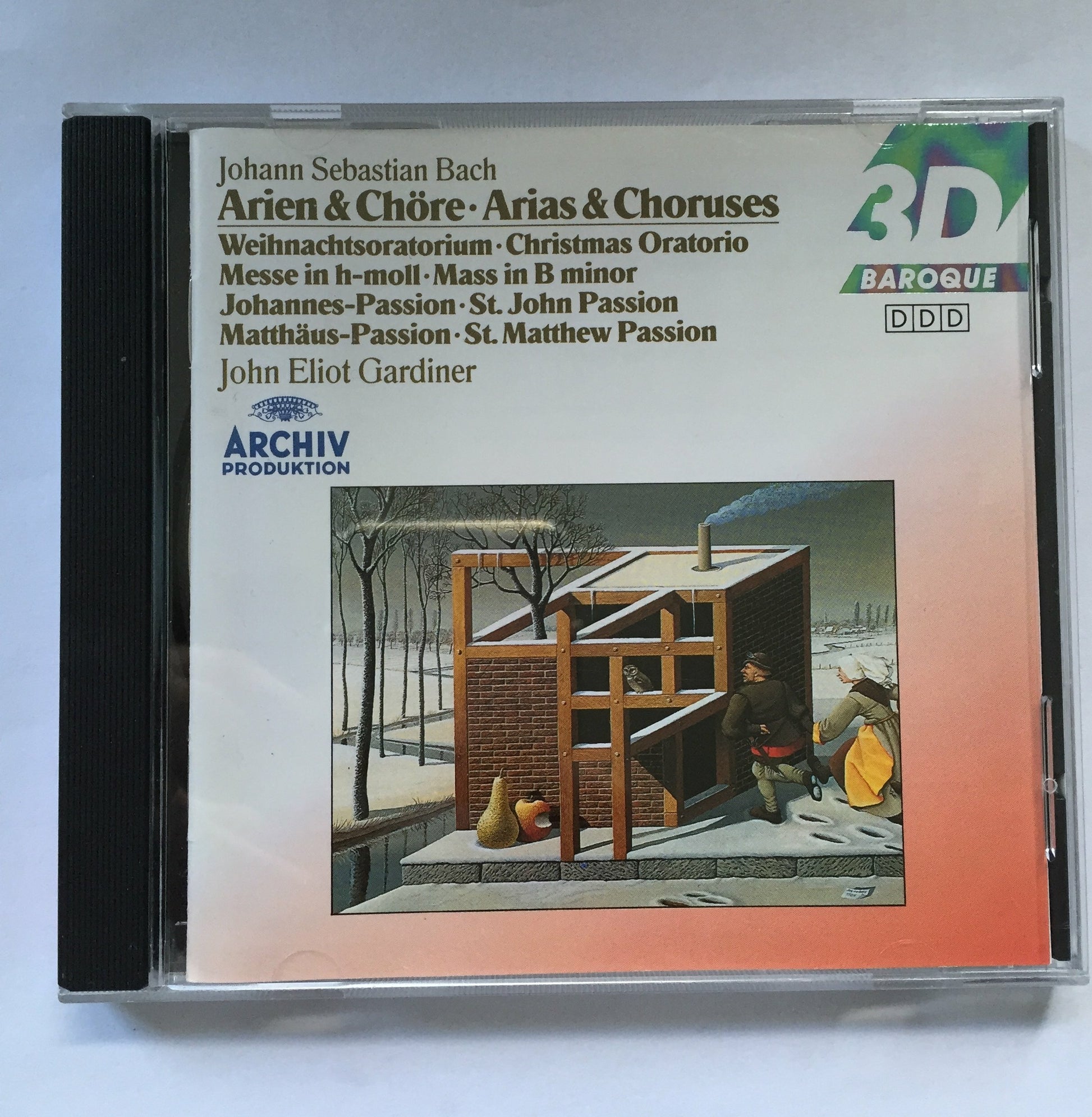 Livrenpoche : Arias & choruses - Bach, English Baroque Soloists, Gardiner - CD