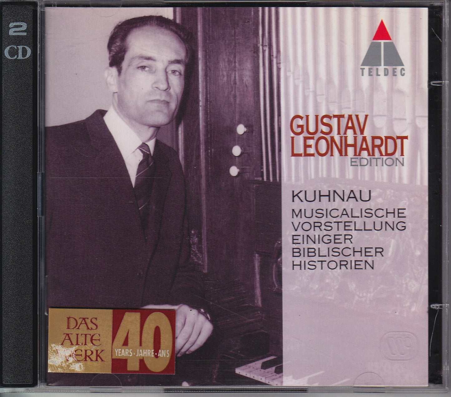 Livrenpoche : Gustav Leonhardt Volume 13, biblische sonaten - Gustav Leonhardt - CD