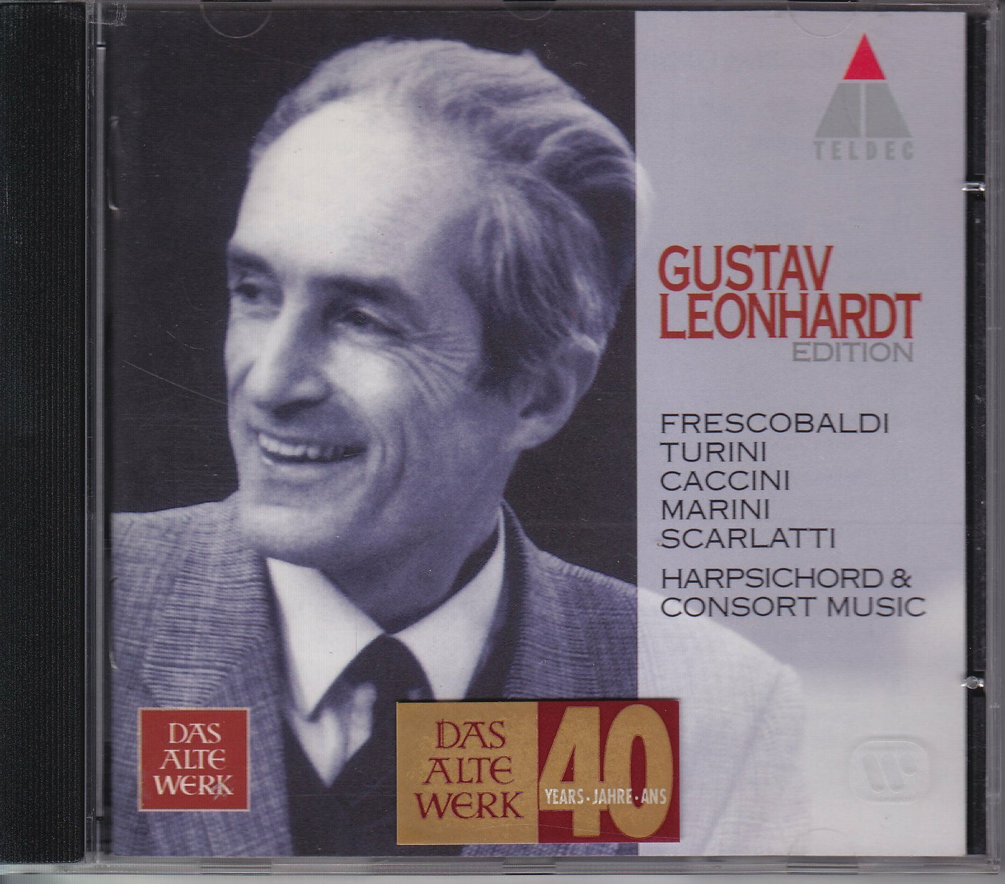 Livrenpoche : Gustav Leonhardt - Oeuvres italiennes pour clavecin - Gustav Leonhardt - CD
