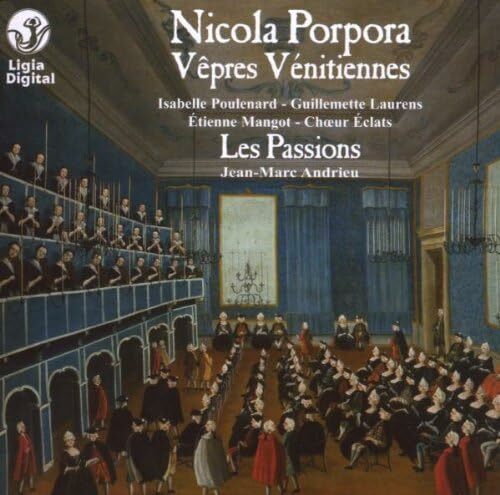 Livrenpoche : Nicola Porpora - Vêpres siciliennes - Nicola Porpora, Jean Marc Andrieu - CD