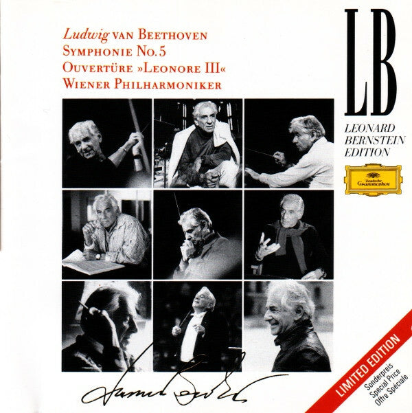 Livrenpoche : Ludwig Van Beethoven, Wiener Philharmoniker, Leonard Bernstein - Symphonie nr. 5, ouvertüre »leonore iii« - Leonard Bernstein, Ludwig Van Beethoven, Wiener Philharmoniker - CD