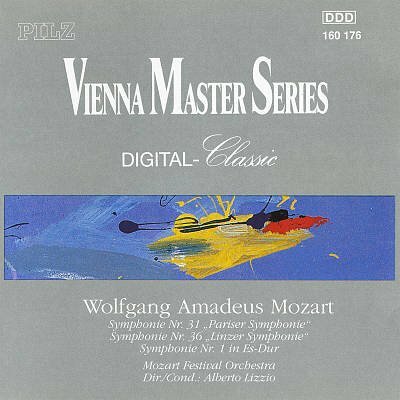 Livrenpoche : W. A. Mozart : Pariser und linzer symphonic, symphonie nr. 1 - Mozart, Alberto Lizzio - CD