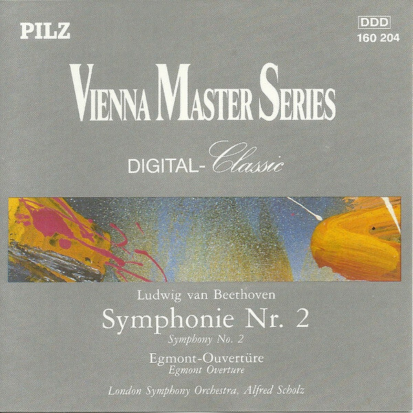 Livrenpoche : Ludwig Van Beethoven, London Symphony Orchestra , Alfred Scholz - Symphonie nr. 2 = symphony no. 2, egmont ouvertüre = egmont overture - London Symphony Orchestra, Ludwig van Beethoven, Alfred Scholz - CD