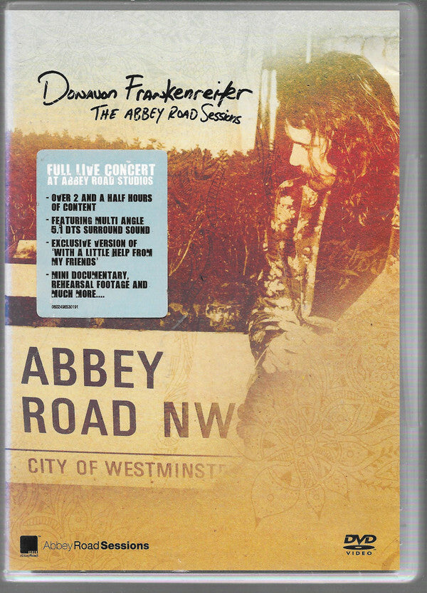 Livrenpoche : Donavon Frankenreiter - The abbey road sessions - Donavon Frankenreiter - DVD